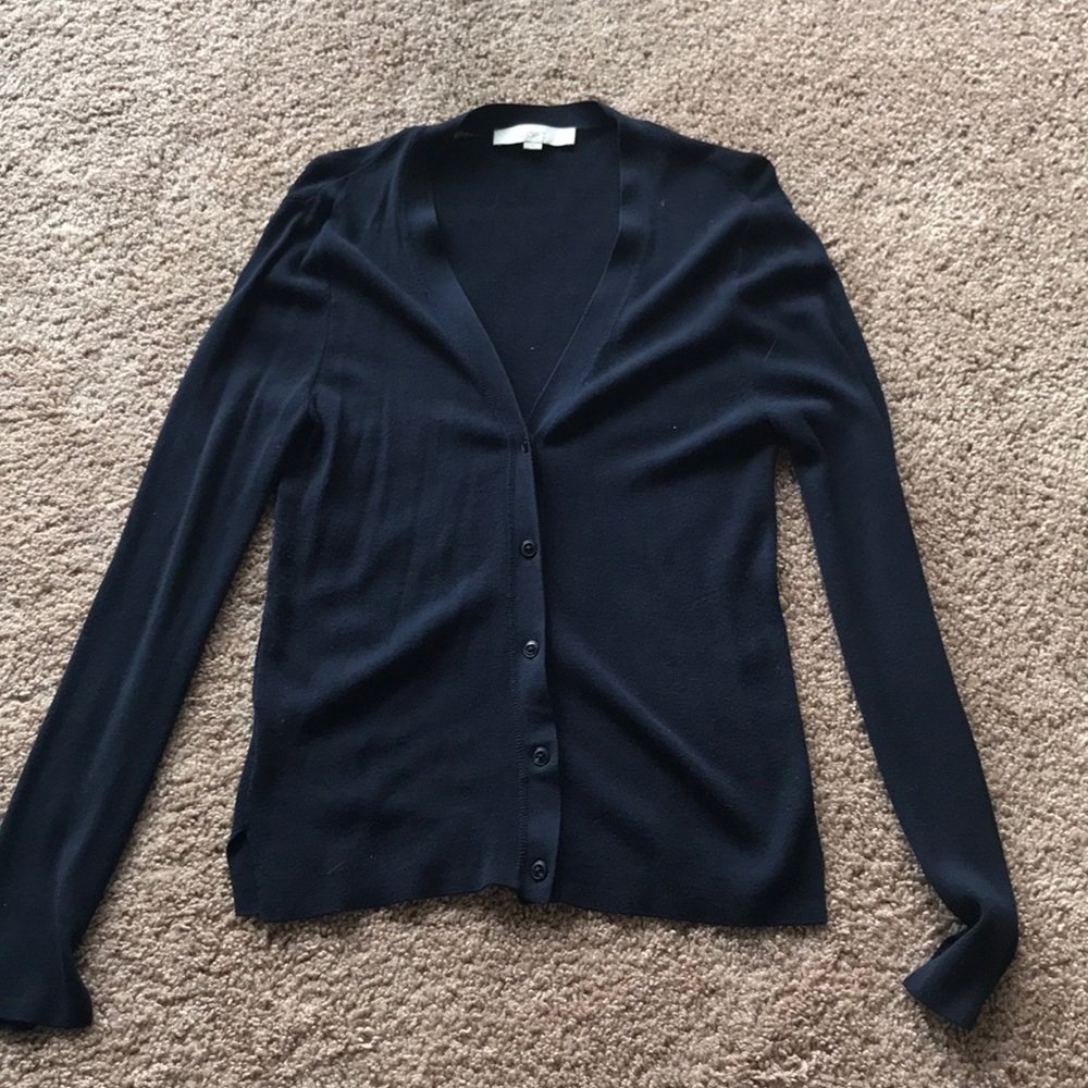 Ann Taylor LOFT Navy cardigan sz Medium